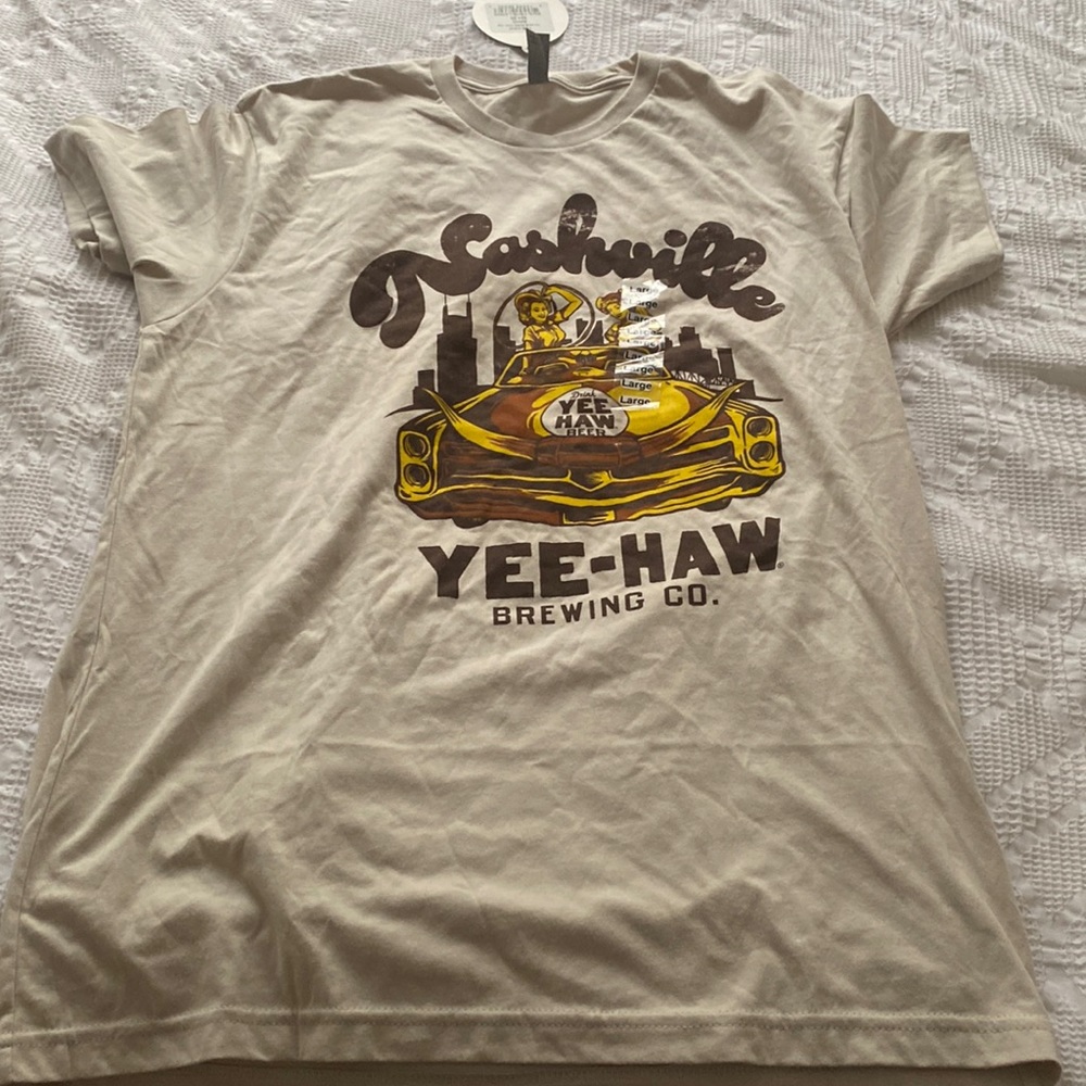 Yee haw beer shirt